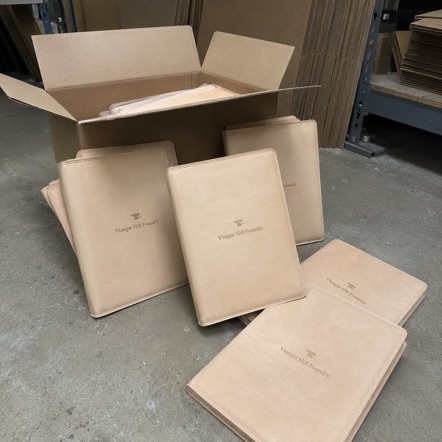 Custom printed padfolios in bulk