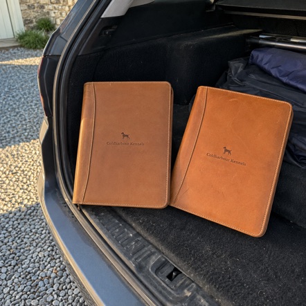 Padfolios with logo printing